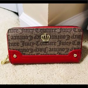 🆕🔥HTF/RARE JUICY COUTURE BEAUTIFUL RED&BROWN WALLET STILL IN THE BOX NWT&NIB